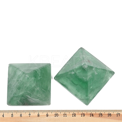 Natural Fluorite Orgonite Pyramid Display Decorations G-C186-09A-1