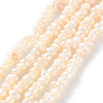 Natural Cultured Freshwater Pearl Beads Strands PEAR-I007-02K-01A-1