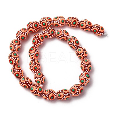 Glass Enamel Beads GLAA-C038-01A-1