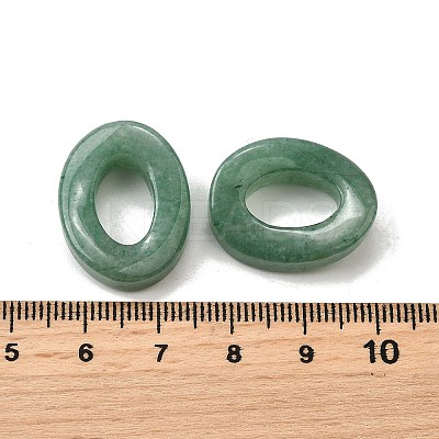 Natural Green Aventurine Pendants G-Z082-01C-1