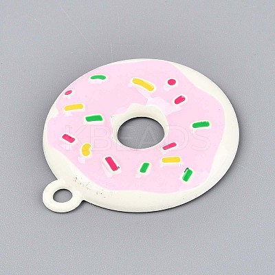 Spray Painted Alloy and Enamel Big Pendants PALLOY-T092-85G-1