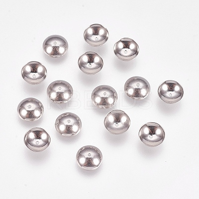 Non-Tarnish Apetalous 201 Stainless Steel Bead Caps LS-STAS-L205-13C-1