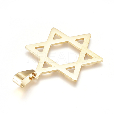Religion Theme 304 Stainless Steel Pendants STAS-F239-04G-1