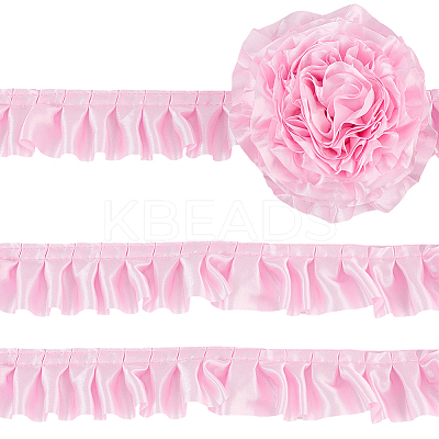 10M Polyester Ruffled Trimming OCOR-GF0004-57B-1