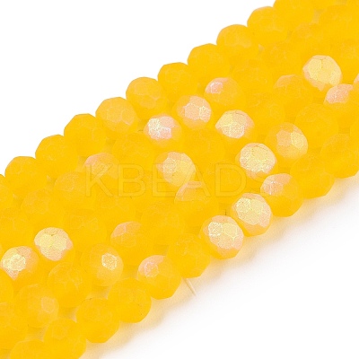 Transparent Glass Beads Strands LS-EGLA-A044-T4mm-MB05-1