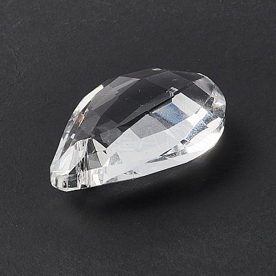 Transparent Glass Pendants GLAA-F118-03-1