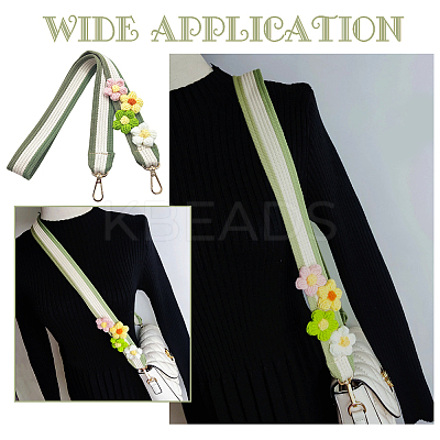 Polycotton Wide Bag Straps DIY-WH0304-697B-1
