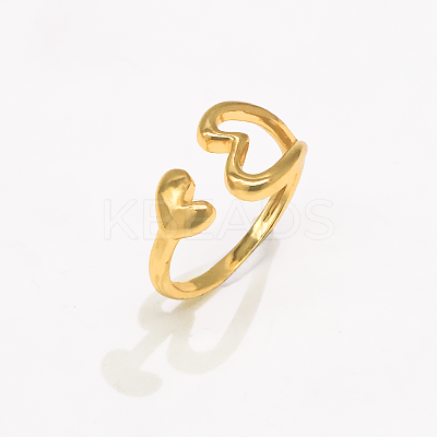 Brass Cuff Open Rings for Women WE5042-1