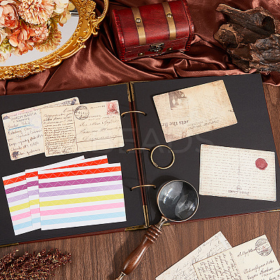 DIY PU Imitation Leather Loose Leaf Photo Albums DIY-WH20025-034-1