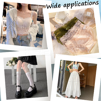 6.25M Nylon Elastic Lace Trim OCOR-GF0003-77A-1