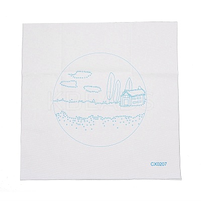 DIY Scenery Embroidery Kit DIY-O021-11A-1