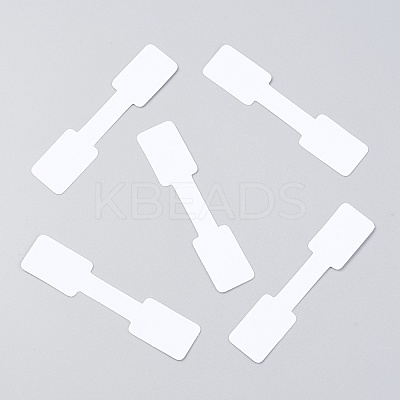 Paper Jewelry Display Price Label Cards CDIS-H004-02A-1