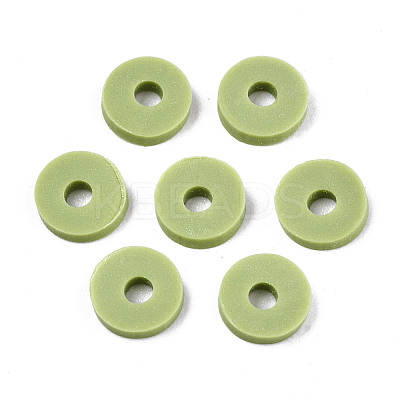 Handmade Polymer Clay Beads CLAY-Q251-8.0mm-49-1