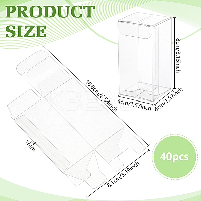 Rectangle PVC Packaging Boxes CON-WH0099-30A-1