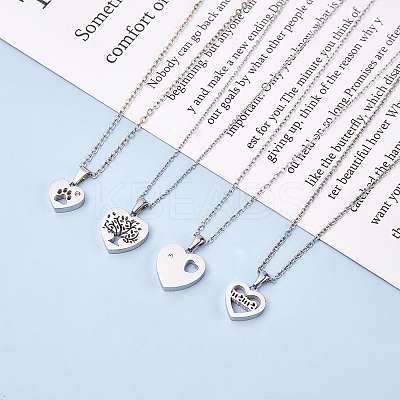 304 Stainless Steel Pendants STAS-UN0014-92P-1