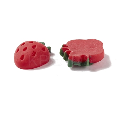 Spray Painted Resin Decoden Cabochons RESI-G031-16-1