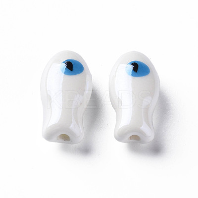 Handmade Porcelain Beads X-PORC-T007-06A-1