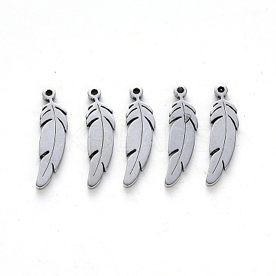 Tarnish Resistant 201 Stainless Steel Pendants LS-X-STAS-N092-13-1