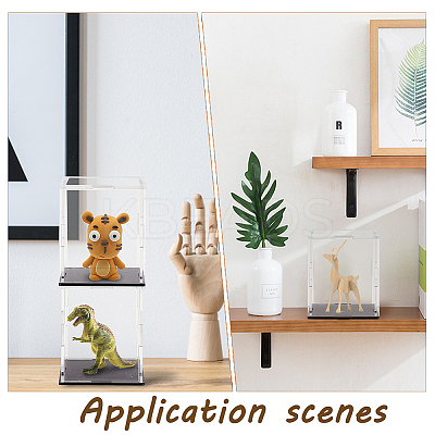 Trasparent Acrylic Toys Action Figures Display Boxs ODIS-WH0038-07A-1