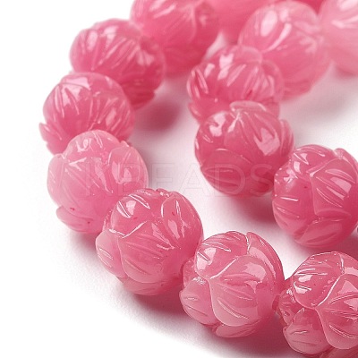 Carved Synthetic Coral Beads CORA-R021-07-1