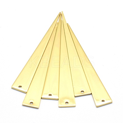 Brass Pendants KK-J279-24G-NR-1