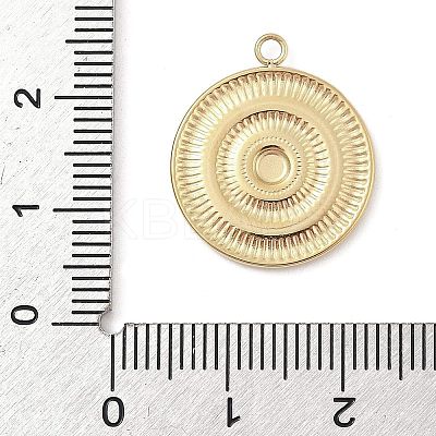 316 Surgical Stainless Steel Pendants STAS-S159-01C-G-1