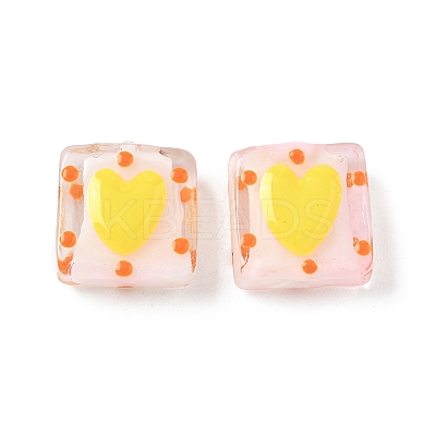 Handmade Lampwork Enamel Beads LAMP-G147-02C-1