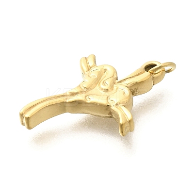 Ion Plating(IP) 304 Stainless Steel Pendants STAS-K263-56G-01-1