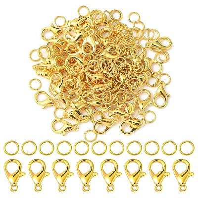50Pcs Zinc Alloy Lobster Claw Clasps FIND-YW0003-95-1