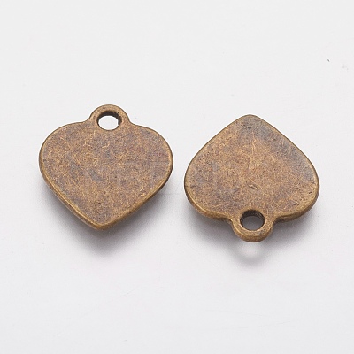 Tibetan Style Alloy Stamping Blank Tag Charms MLF10989Y-NF-1
