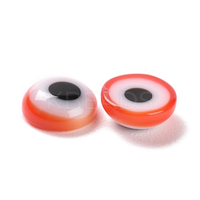 Handmade Lampwork Evil Eye Cabochons LAMP-E022-01A-1