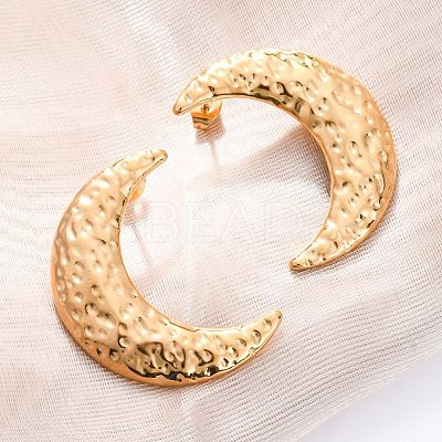 304 Stainless Steel Stud Earrings for Women LS-EJEW-K306-14G-1