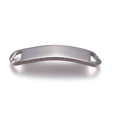Tarnish Resistant 304 Stainless Steel Bar Links connectors LS-STAS-L222-36A-1