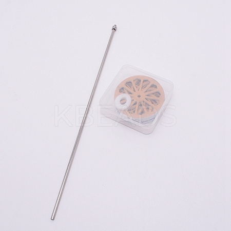 Silicone Soap Pull Through Designs Tool Sets DIY-WH0210-11-1