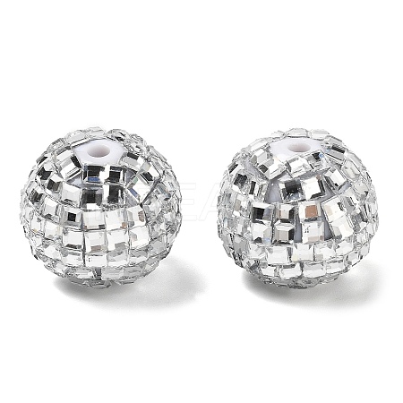 Acrylic Rhinestone Beads OACR-D307-01C-20mm-1