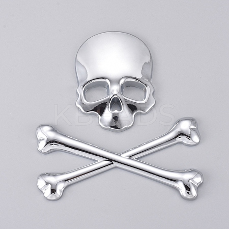 Zinc Alloy Car Stickers DIY-WH0167-51P-1