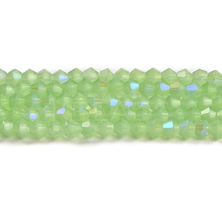 Imitation Jade Electroplate Glass Beads Strands LS-GLAA-F029-J4mm-D01-1