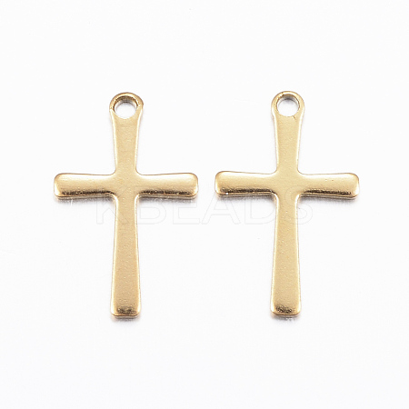 Ion Plating(IP) 304 Stainless Steel Charms STAS-H423-10G-1