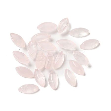 Natural Rose Quartz Cabochons G-F772-01B-17-1