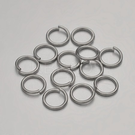 Brass Open Jump Rings Jump Rings LS-KK-E647-06P-8mm-1