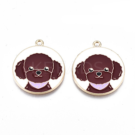 Eco-Friendly Alloy Enamel Pendants LS-X-ENAM-Q437-054B-NR-1