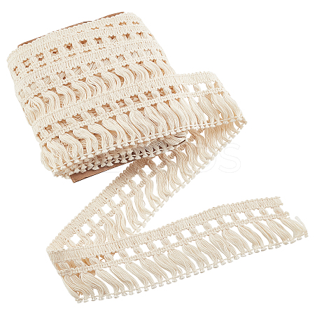 Cotton Lace Fringes Tassel Trimmings OCOR-AR0001-25-1