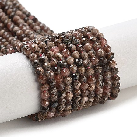 Argentina Natural Rhodonite Beads Strands G-G140-A01-01-1