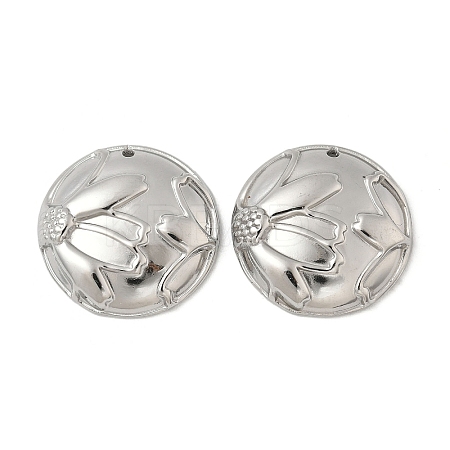 304 Stainless Steel Pendants STAS-D127-22A-P-1