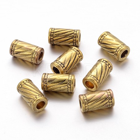 Tibetan Style Alloy Beads X-GLF0336Y-1