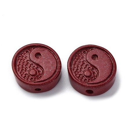 Synthetic Cinnabar Beads PW-WG87FA3-01-1