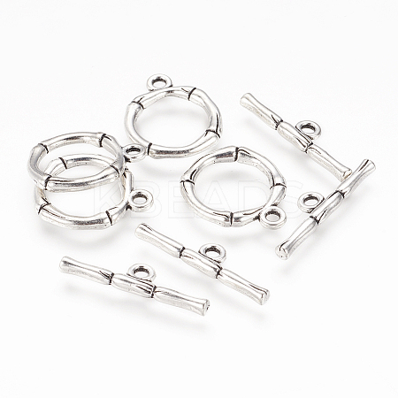 Alloy Toggle Clasps LS-X-PALLOY-EA9143Y-AS-RS-1