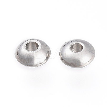 Non-Tarnish 202 Stainless Steel Spacer Beads STAS-L232-070B-P-1