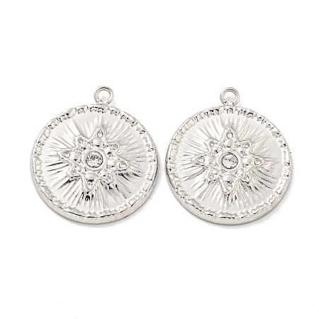 304 Stainless Steel Pendants STAS-L278-024P-1