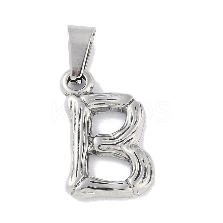 Non-Tarnish 304 Stainless Steel Pendants STAS-F235-01P-B-1